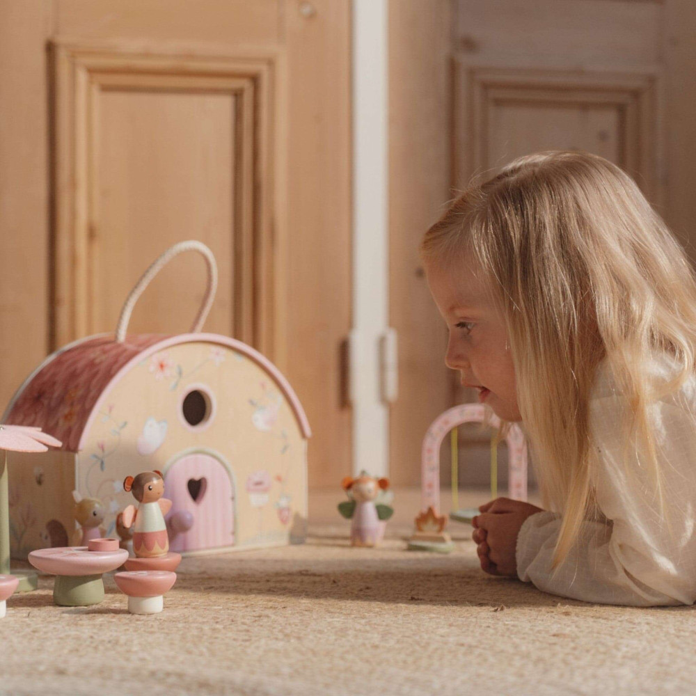 Little Dutch Ξύλινο Κουκλόσπιτο Fairy Garden FSC
