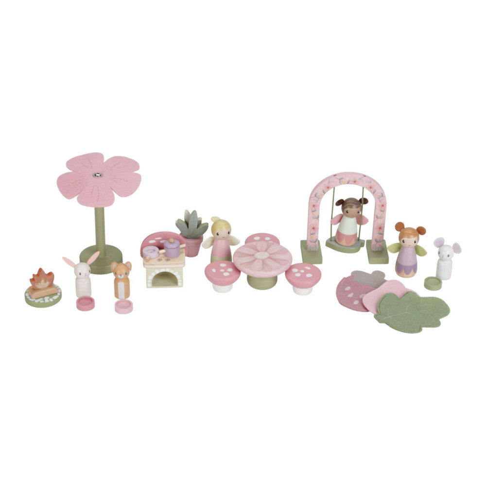 Little Dutch Ξύλινο Κουκλόσπιτο Fairy Garden FSC