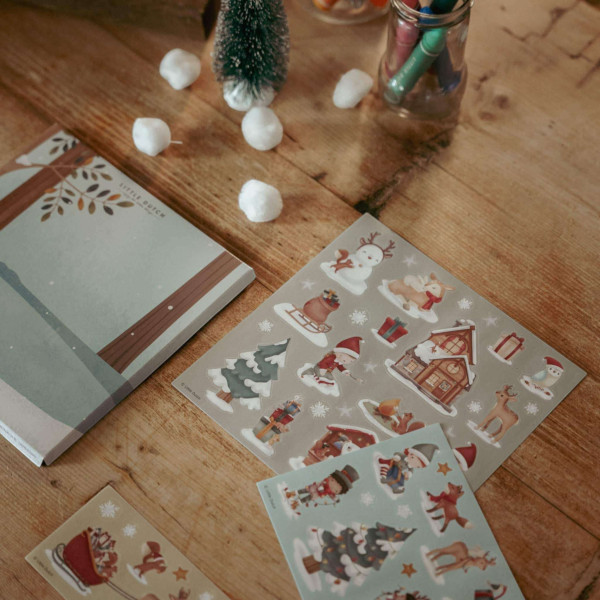 Little Dutch Σετ Χριστουγεννιάτικα Αυτοκόλλητα
