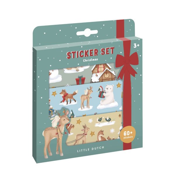 Little Dutch Σετ Χριστουγεννιάτικα Αυτοκόλλητα