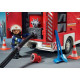 Playmobil Αρχηγείο και Όχημα Πυροσβεστικής (71603)