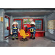 Playmobil Αρχηγείο και Όχημα Πυροσβεστικής (71603)