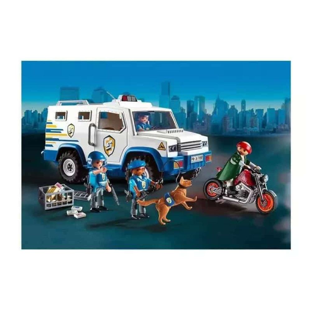 Playmobil Όχημα χρηματοαποστολής (71597)