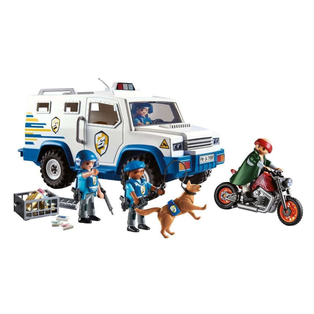 Playmobil Όχημα χρηματοαποστολής (71597)