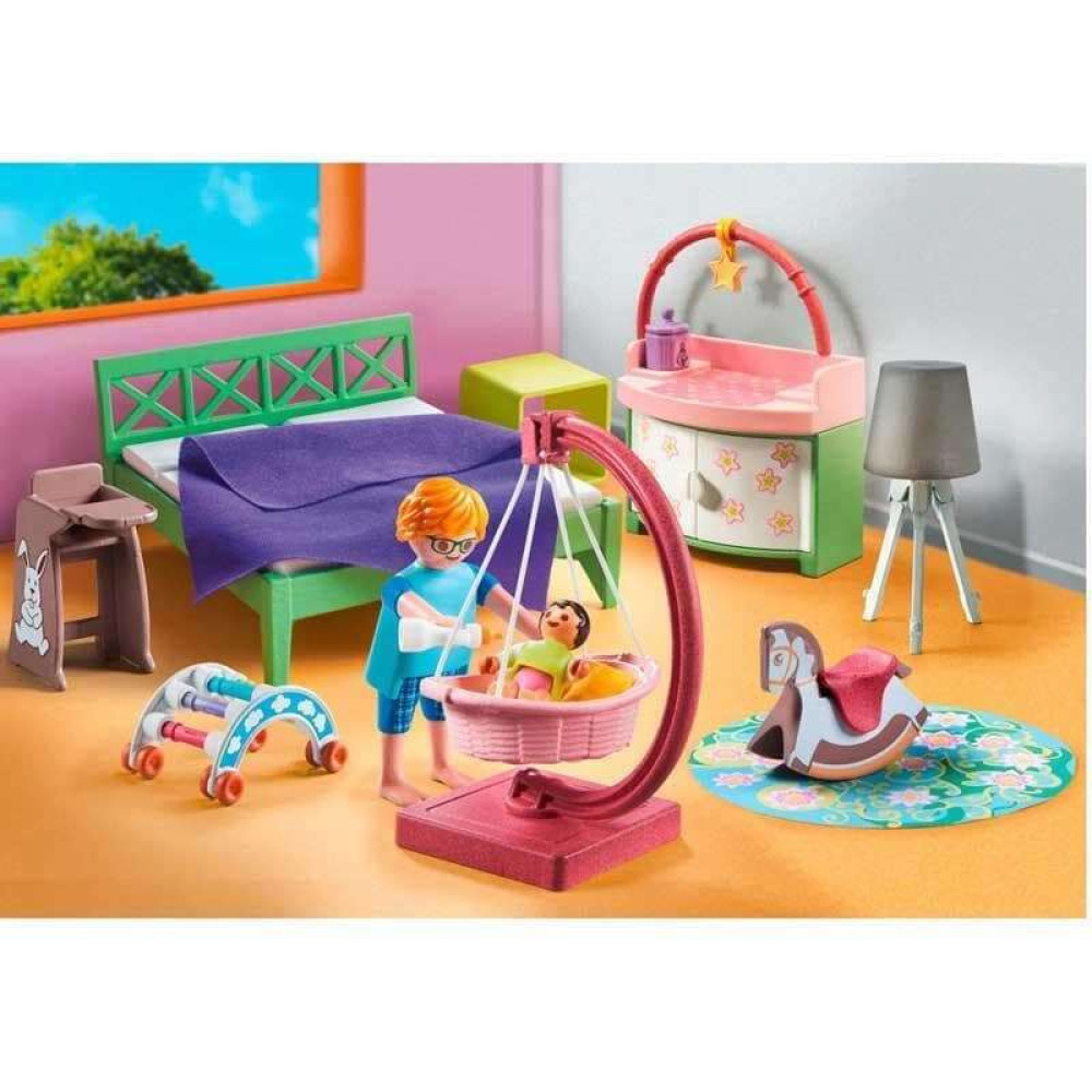Playmobil Μοντέρνο υπνοδωμάτιο με κούνια (71609)