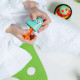 Nailmatic Σετ εύπλαστου σαπουνιού για μπάνιο και ντουζ Pataploof dough Ploofy (πράσινο/κόκκινο)