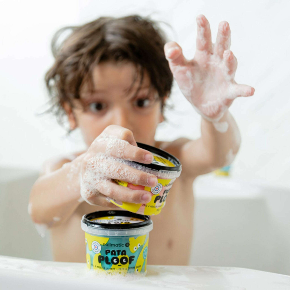 Nailmatic Εύπλαστο σαπούνι για μπάνιο και ντουζ Pataploof dough (μπλε)
