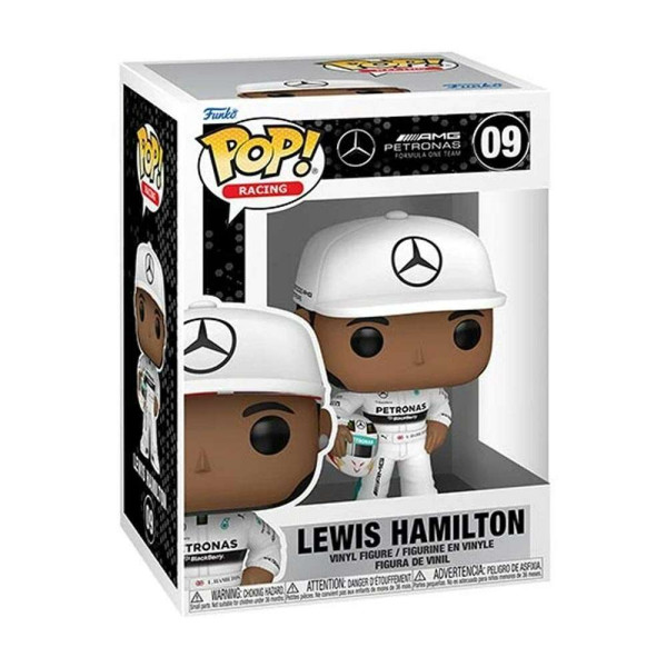 Φιγούρα Funko Pop! Racing: Lewis Hamilton (with helmet) - Mercedes - AMG Petronas Formula One Team #09