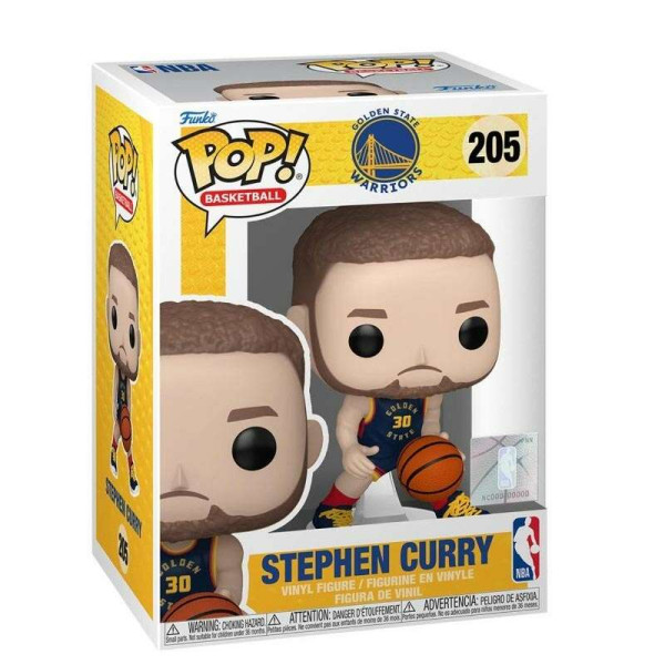 Φιγούρα Funko Pop! Basketball NBA: NBA Warriors - Stephen Curry (City Edition 24-25) #205