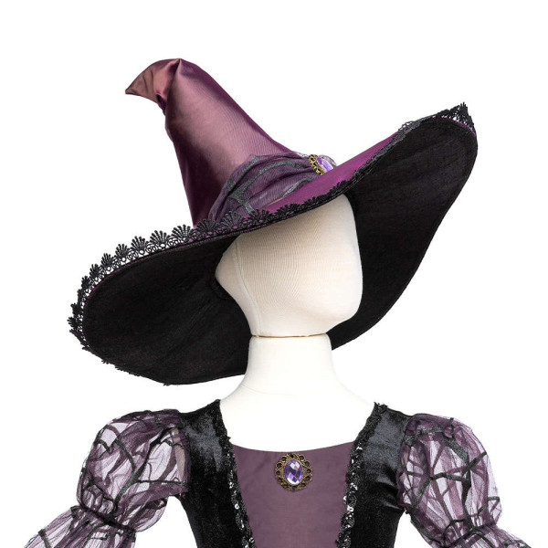 Great Pretenders Καπέλο Μάγισσας Μωβ με Αράχνη