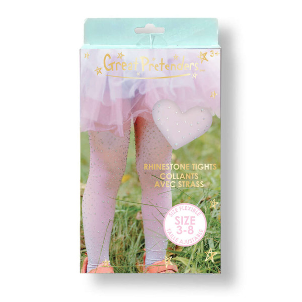 Great Pretenders Καλσόν με Στρας Όμπρε Φούξια-Μωβ 3-8 Ετών