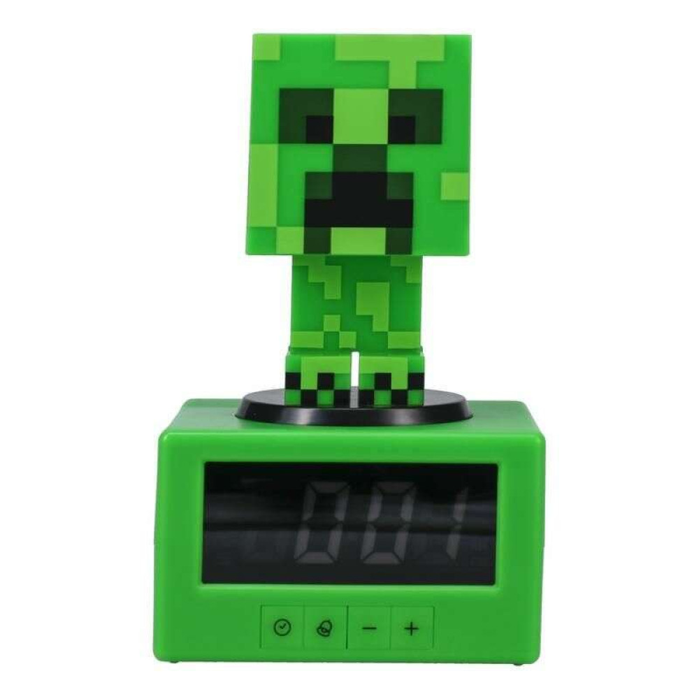Paladone Icons: Minecraft - Creeper Επιτραπέζιο Ρολόι / Ξυπνητήρι (PP11369MCFV2)
