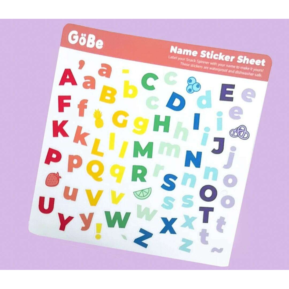 Gobe Snack Spinner Large Sticker Edition (Macaron Blue)