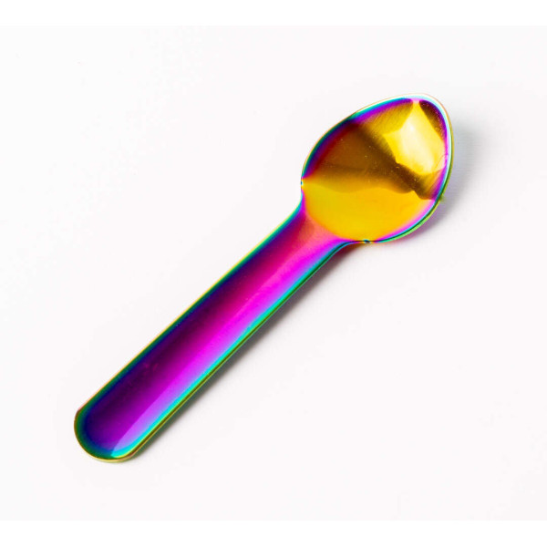 Lekkabox Rainbow Mini Κουταλάκι από Ανοξείδωτο Ατσάλι