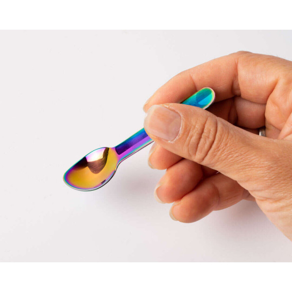 Lekkabox Rainbow Mini Κουταλάκι από Ανοξείδωτο Ατσάλι