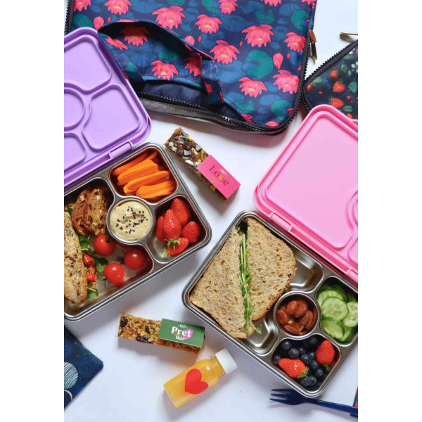 Yumbox Prêt Ανοξείδωτο Φαγητοδοχείο με 4 χωρίσματα (Normandy Blue)