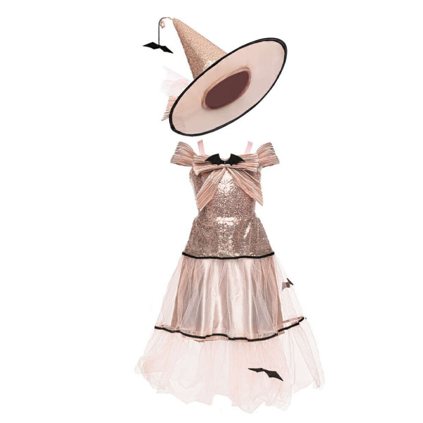 Great Pretenders Στολή Μάγισσας με Στρας και Καπέλο 4-6 Ετών