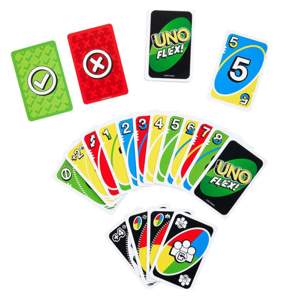 Mattel Uno Flex Επιτραπέζιο Παιχνίδι με Κάρτες (HMY99)