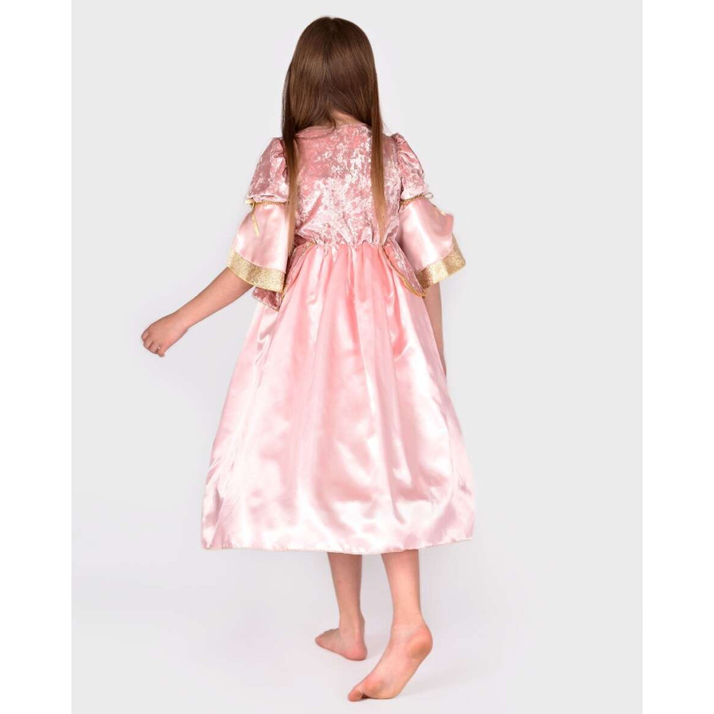 Den Goda Fen Στολή Πριγκίπισσας Royal Pink 6-8 Ετών