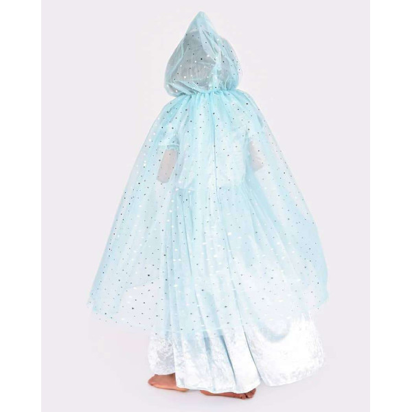 Den Goda Fen Κάπα Πριγκίπισσας Μπλε 3-8 Ετών