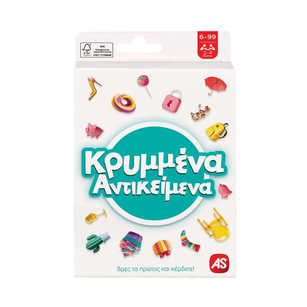 AS Games Παιχνίδι Με Κάρτες Κρυμμένα Αντικείμενα