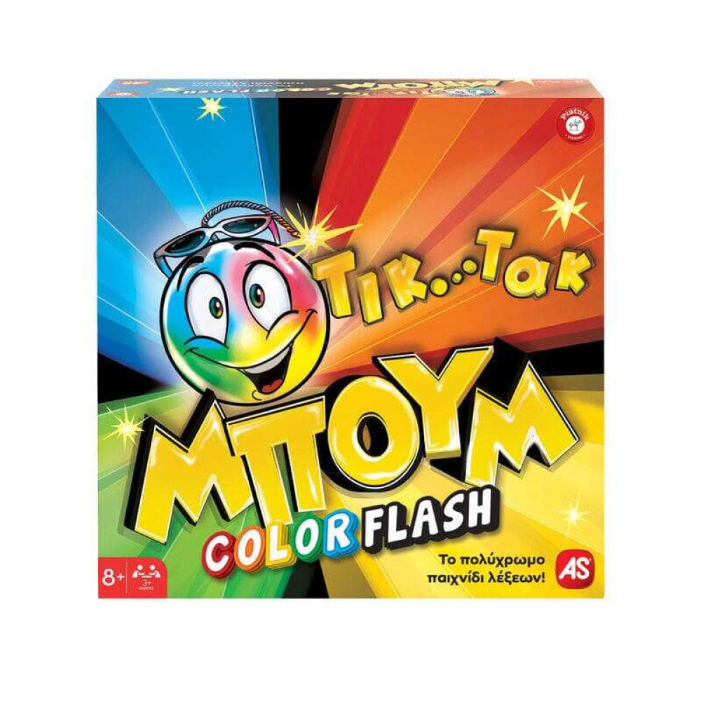 AS Games Επιτραπέζιο Παιχνίδι Τικ Τακ Μπουμ Color Flash 