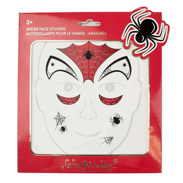 Great Pretenders Αυτοκόλλητα Προσώπου Αράχνη