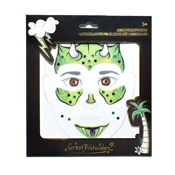 Great Pretenders Αυτοκόλλητα Προσώπου Δεινόσαυρος