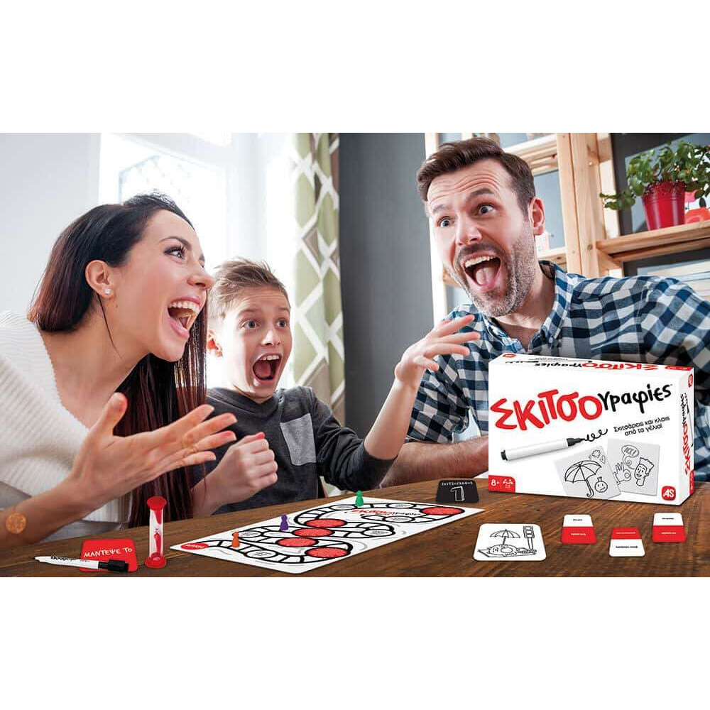 AS Games Επιτραπέζιο Παιχνίδι Σκιτσογραφίες