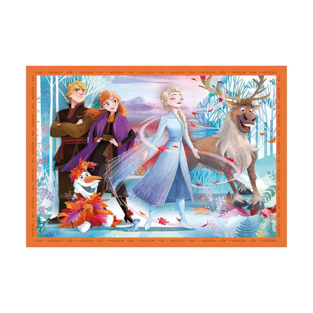 Clementoni Παιδικό Παζλ 4 in 1 Supercolor Disney Frozen II
