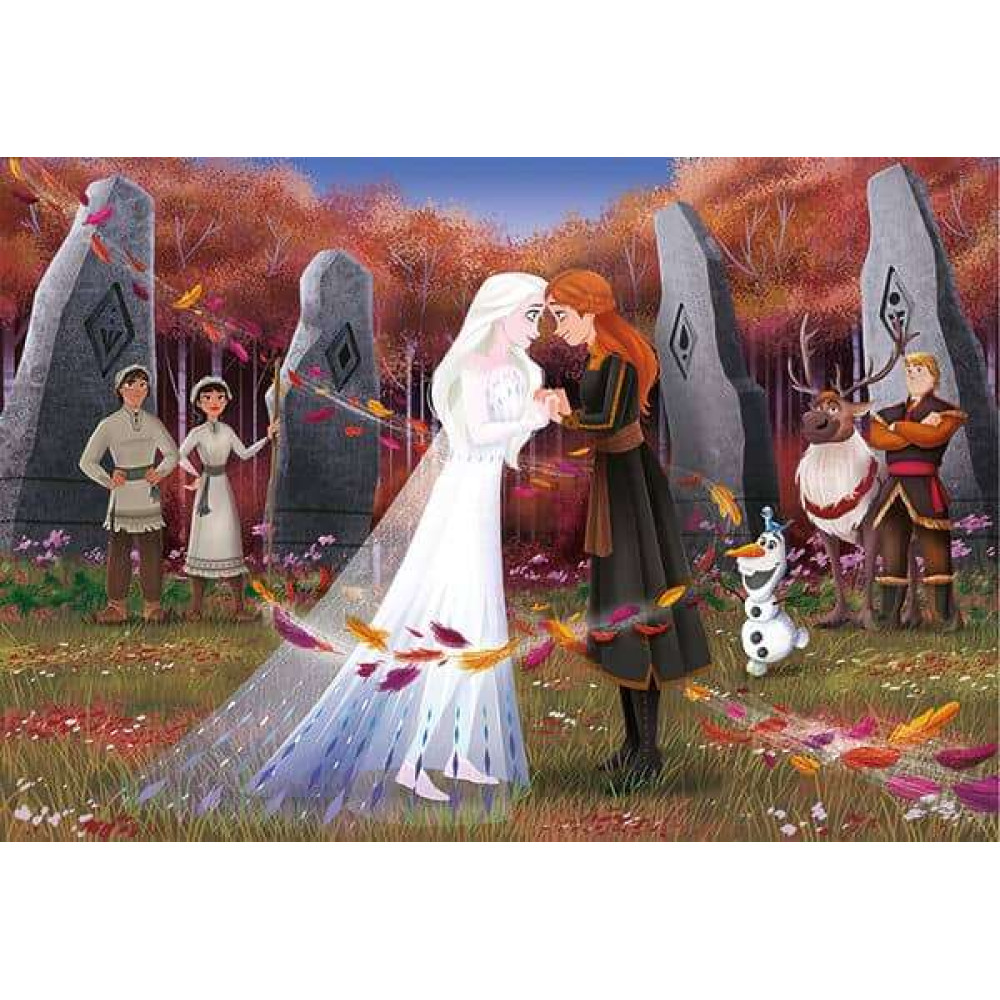 Clementoni Παιδικό Παζλ Maxi Super Color Frozen II (24τμχ)