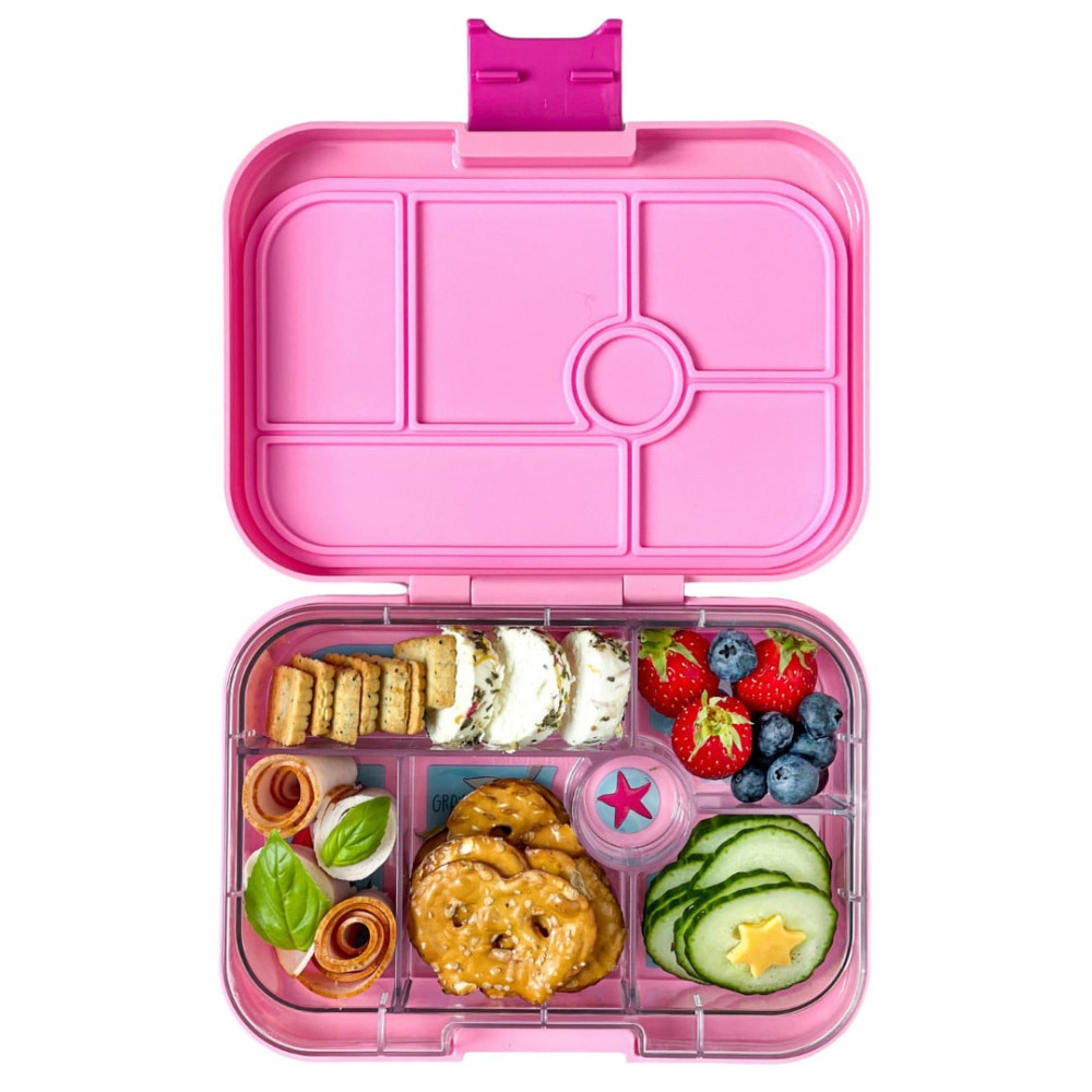 Yumbox Original Φαγητοδοχείο με 6 χωρίσματα (Power Pink - Mermaid)