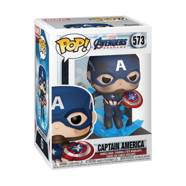 Φιγούρα Funko Pop! Marvel: Avengers Endgame - Captain America With Broken Shield & Mjolnir #573