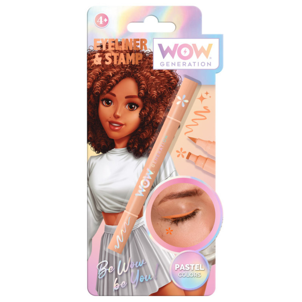 Wow Generation Παστέλ Eyeliner με Σφραγίδα (Πορτοκαλί)