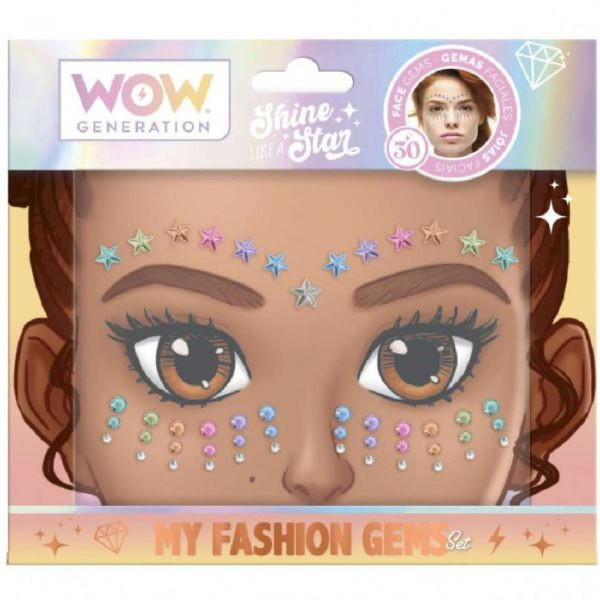 Wow Generation Διακοσμητικά Πετράδια Προσώπου (Σχέδιο 2)