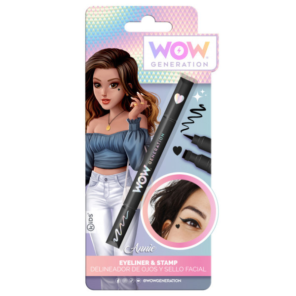Wow Generation Eyeliner με Σφραγίδα (Μαύρο)