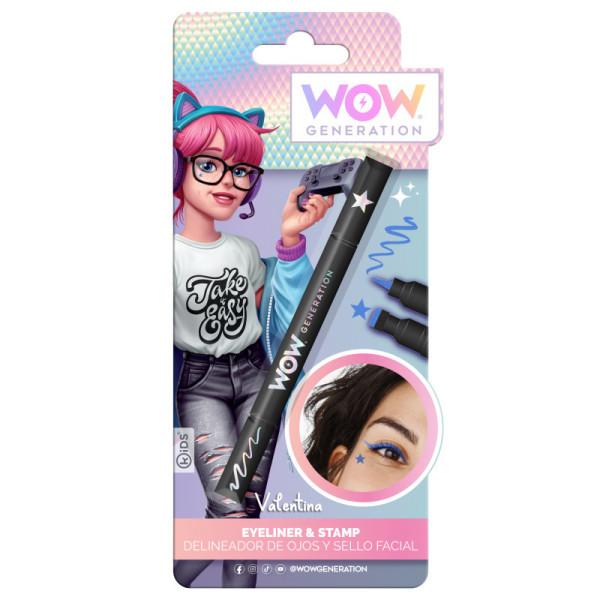 Wow Generation Eyeliner με Σφραγίδα (Μπλε)