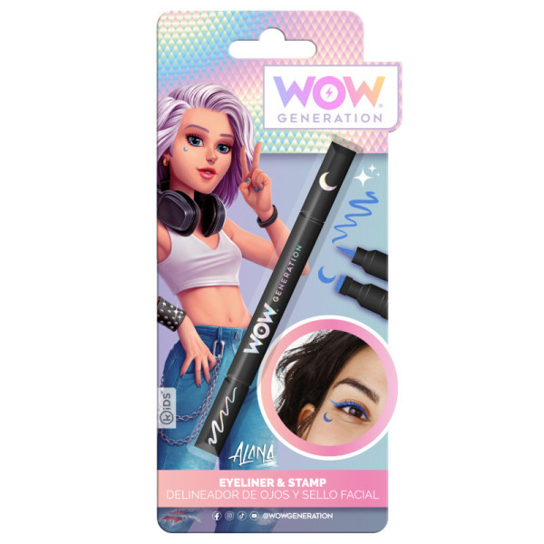 Wow Generation Eyeliner με Σφραγίδα (Μπλε)