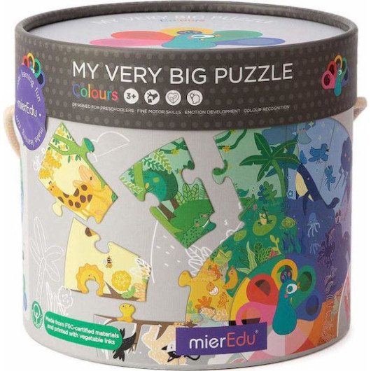 MierEdu Μεγάλο Παζλ My Very Big Colours (26 κομμάτια)