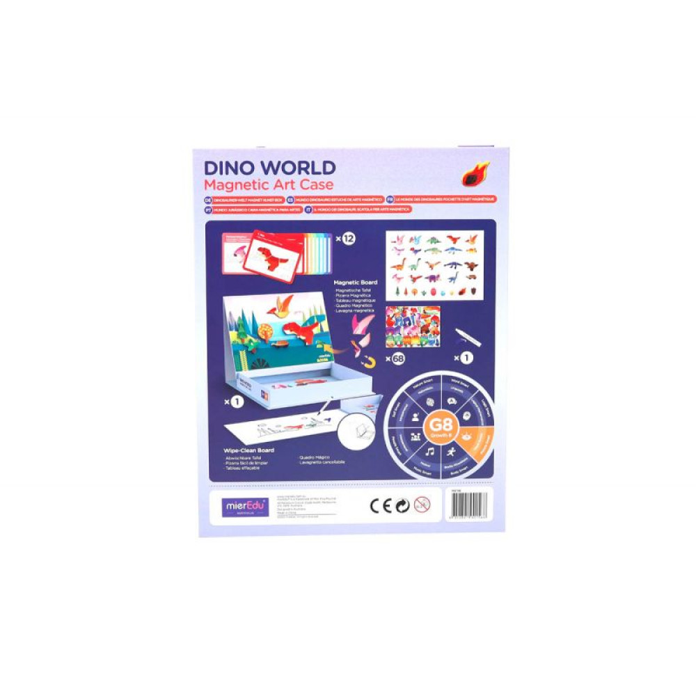 MierEdu Μαγνητικό Παιχνίδι Κατασκευών - Dino World