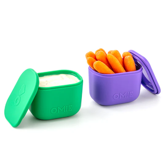 OmieBox UP Σετ Ντιπάκια 2 τμχ (Violet/Vert)