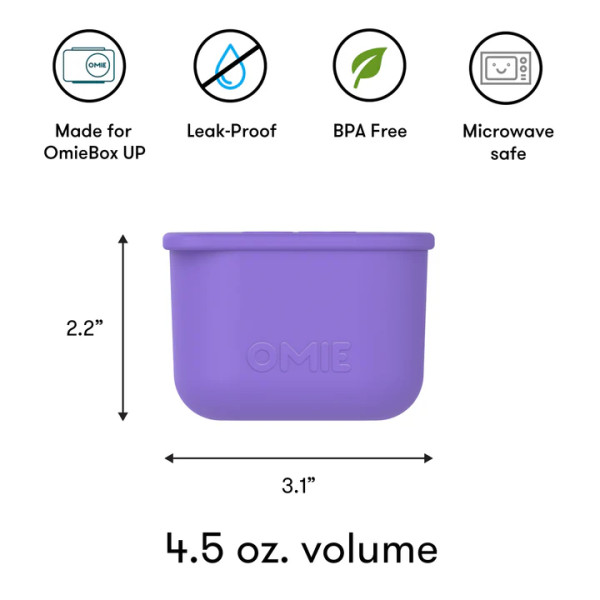 OmieBox UP Σετ Ντιπάκια 2 τμχ (Violet/Vert)