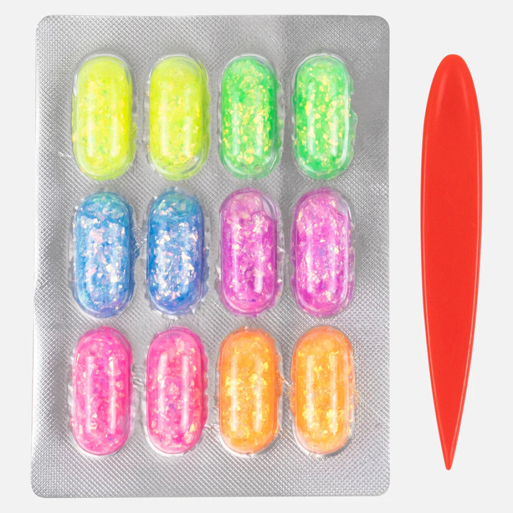 Tiger Tribe Κόλλα Glitter για Σχεδιασμό Pastel Shimmer