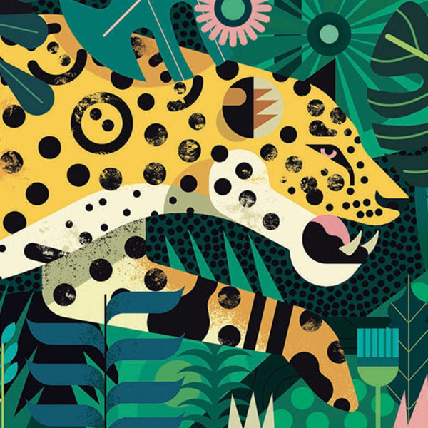 Djeco Παζλ Λεοπάρδαλη 1000 τεμ