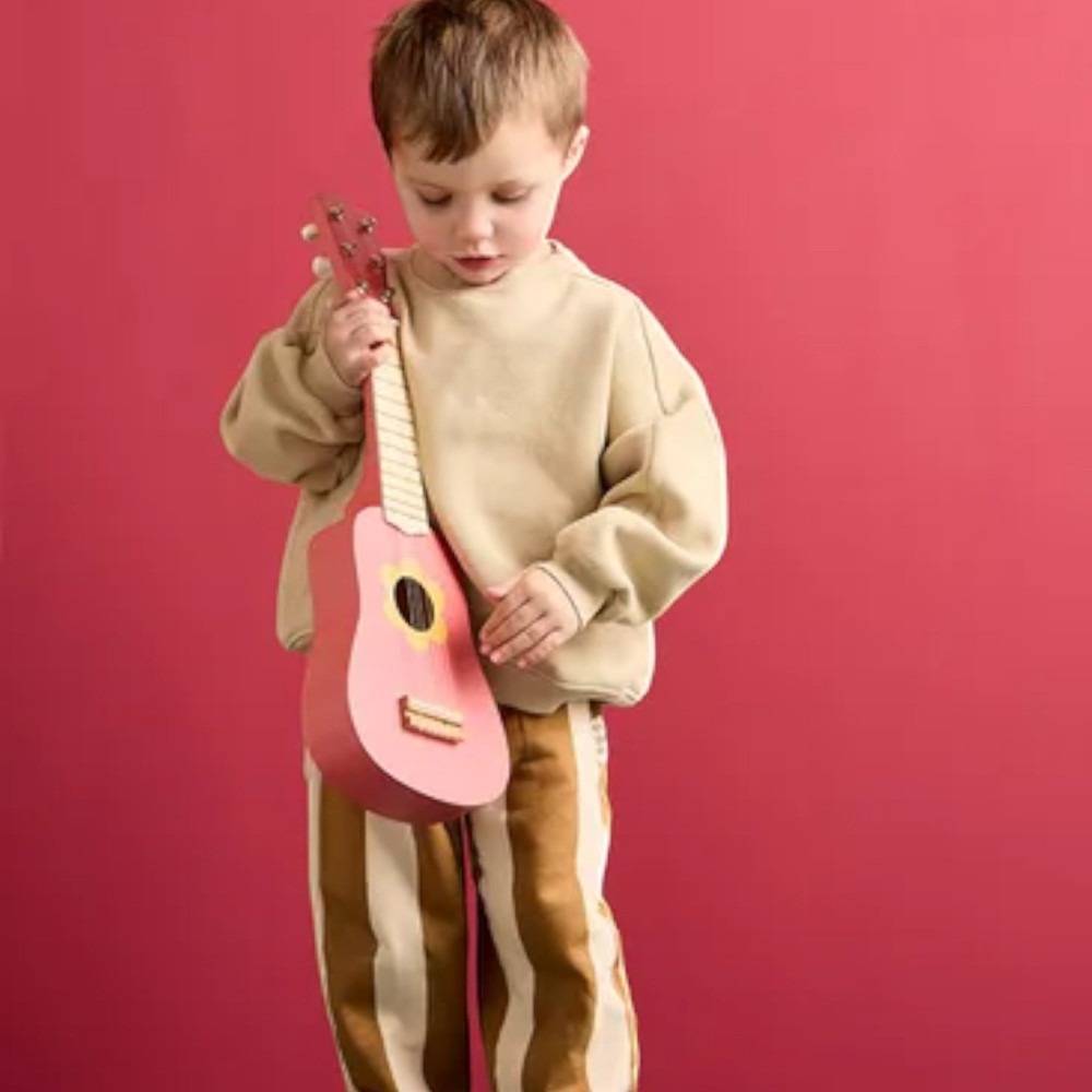 Kids Concept Κιθάρα με Λουλούδι Kid's Music (Ροζ)