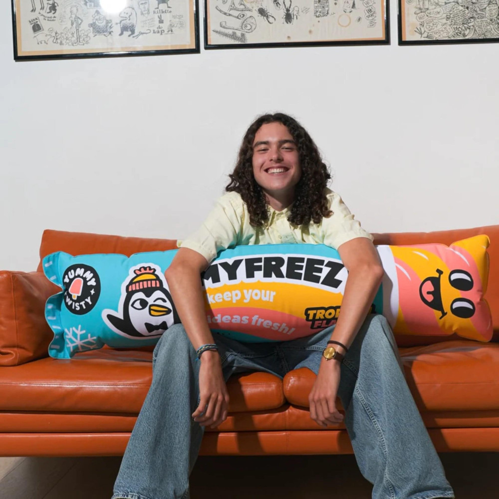 OMY Φουσκωτό Μαξιλάρι Δαπέδου Freezy