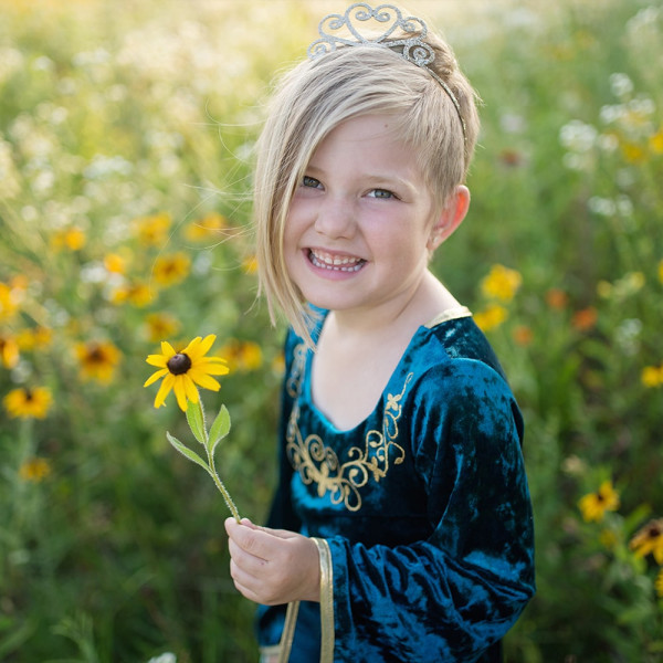 Great Pretenders Στολή βασίλισσα Guinevere Tιρκουάζ 4-6 ετών