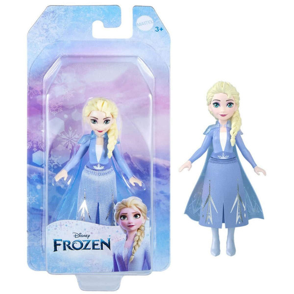 Mattel Παιχνίδι Μινιατούρα Disney: Frozen - Elsa 9cm (HLW98)