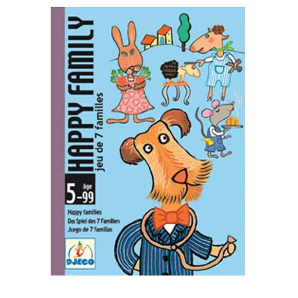 Djeco Επιτραπέζιο με Κάρτες Happy-Family