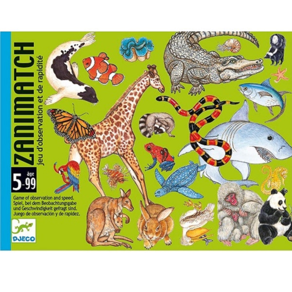 Djeco Επιτραπέζιο με Κάρτες Ζωάκια